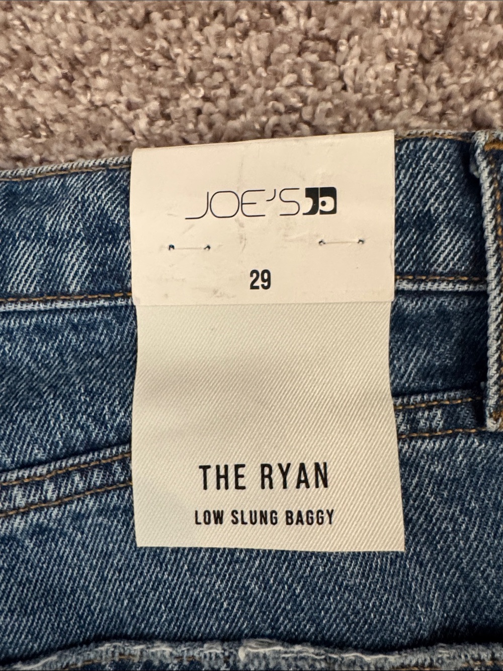 NWT Joe's The Ryan Jean: Low Slung Baggy in Impact Women's Size 29 - Picture 10 of 15